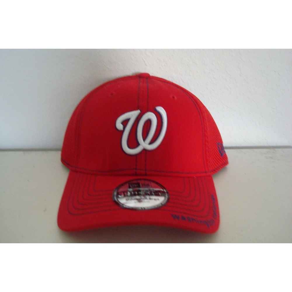 WASHINGTON NATIONALS NEW ERA FITTED SZ M/LG DEADSTOCK HAT CAP VINTAGE C1